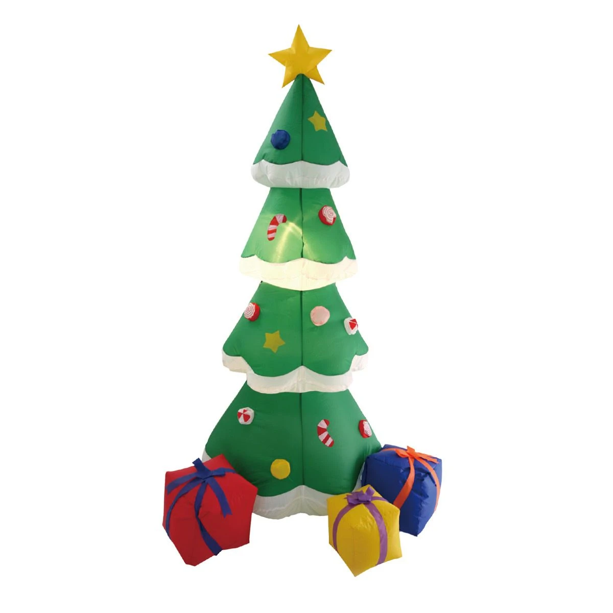 Christmas By Sas 1.8m Self Inflatable LED Tree With Presents 3 Christmas By Sas 1.8m Self Inflatable LED Tree With Presents