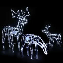 GENERIC Jingle Jollys Christmas LED Motif Lights Rope Reindeer Waterproof Outdoor