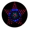 GENERIC Jingle Jollys Christmas Lights Motif LED Star Net Waterproof Outdoor Colourful -Generic Christmas Store 874377 full