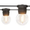 17m Solar Festoon Lights Outdoor LED String Light Christmas Wedding Decor 2 Pack -Generic Christmas Store light b solar g45 15 wwx2 139227 00