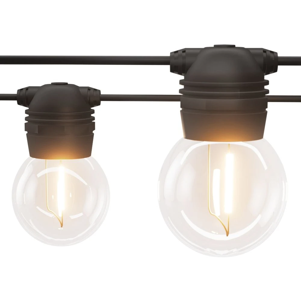 17m Solar Festoon Lights Outdoor LED String Light Christmas Wedding Decor 2 Pack 3 17m Solar Festoon Lights Outdoor LED String Light Christmas Wedding Decor 2 Pack