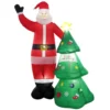 Festiss 2.5m Santa And Christmas Tree Christmas Inflatable With LED FS-INF-01 -Generic Christmas Store v227 3310642000540 1665010931 00
