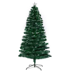 Christabelle 1.5m Enchanted Pre Lit Fibre Optic Christmas Tree Stars Xmas Decor -Generic Christmas Store v240 cmt jfa 150 opf 73453 01
