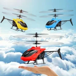 Generic Christmas Store -Generic Christmas Store v255 induction aircraft b mini rc infrared induction helicopter aircraft drone flashing light toys christmas gift 247071 01