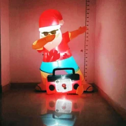GENERIC Radiant Christmas Lights Radio Xmas Inflatable Santa Beach Post 1.8m Height With Music 6 GENERIC Radiant Christmas Lights Radio Xmas Inflatable Santa Beach Post 1.8m Height With Music -Generic Christmas Store v255 nch23001 97385 01
