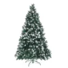 Snowy Christmas Tree Xmas Pine Cones 7Ft 210cm 1290 Tips GREEN -Generic Christmas Store v274 xs treewh1290 7ft xs treewh1290 7ft 00