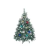 Snowy Christmas Tree Xmas Pine Cones 4Ft 120cm 390 Tips + Bauble Balls -Generic Christmas Store v274 xs treewh390 4ft bb xs treewh390 4ft bb 00