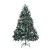 Snowy Christmas Tree Xmas Pine Cones 6Ft 180cm 930 Tips GREEN 2 Snowy Christmas Tree Xmas Pine Cones 6Ft 180cm 930 Tips GREEN -Generic Christmas Store v274 xs treewh930 6ft xs treewh930 6ft 00