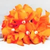 1 Set Of 20 LED Orange Frangipani Flower Battery String Lights Christmas Gift Home Wedding Party Decoration Outdoor Table Garland Wreath -Generic Christmas Store v382 orfrangibatt20 68329 00
