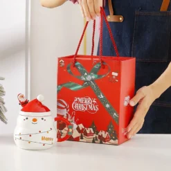 Christmas Cup Gift Box Ceramic Mug Set Mug Gift Set Christmas Coffee Cup(Santa Claus) 7 Christmas Cup Gift Box Ceramic Mug Set Mug Gift Set Christmas Coffee Cup(Santa Claus) -Generic Christmas Store v462 hg 160 01 101781 02