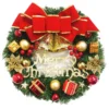 Christmas Wreath Door Garland Decoration Front Door Hanging Flowers Tree Decor(J1-2) 1 Christmas Wreath Door Garland Decoration Front Door Hanging Flowers Tree Decor(J1-2) -Generic Christmas Store v462 hg 161 01 101785 00