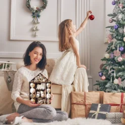 70-piece Christmas Tree Xmas Balls Decorations Baubles Hanging Party Ornament -Generic Christmas Store v462 sp 67 01 98479 02