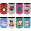 8x Christmas Stubby Stubbie Holders Beer Bottle Drink Can Cooler Santa Reindeer, H -Generic Christmas Store v474 626016 100601 00