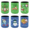 6x Christmas Stubby Stubbie Holders Beer Bottle Drink Can Cooler Santa Reindeer, F -Generic Christmas Store v474 626826 100603 00