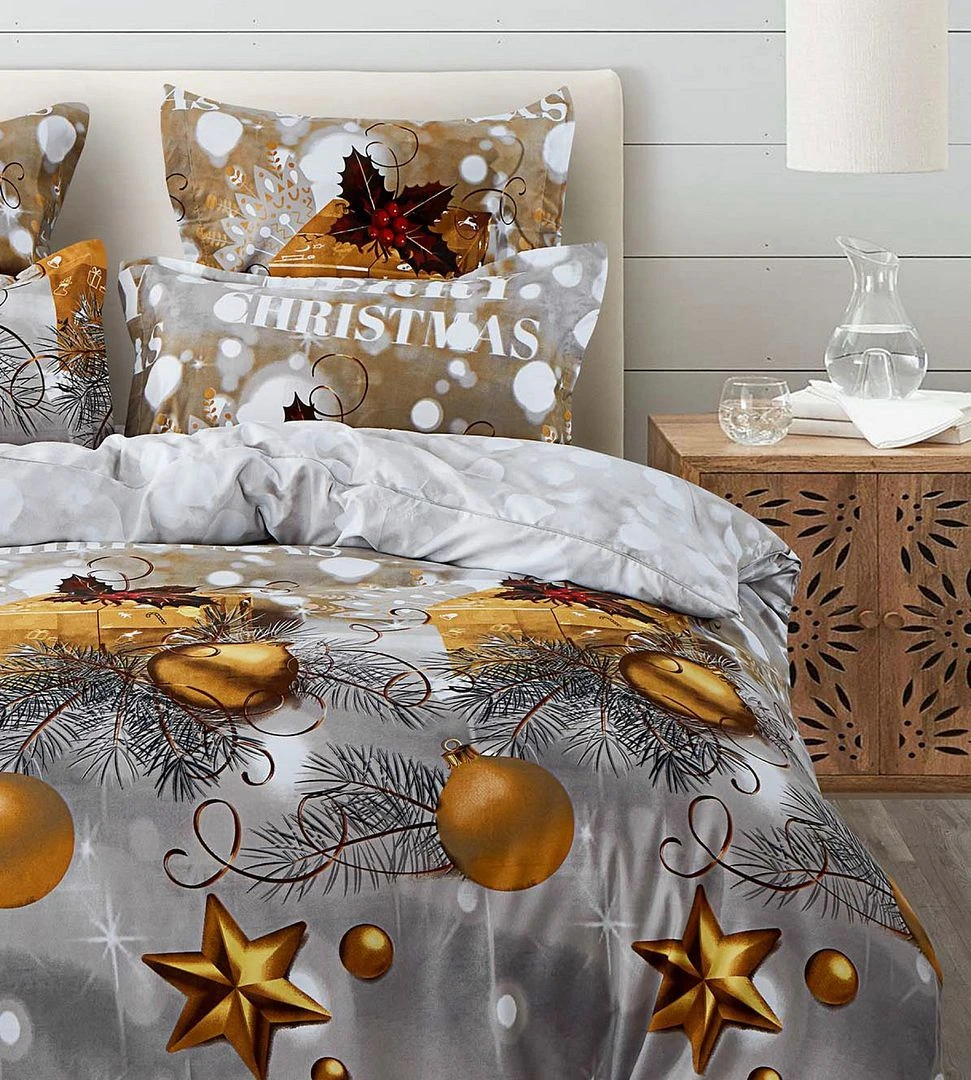 Christmas Gift Queen Size Quilt/Duvet Cover Set 4 Christmas Gift Queen Size Quilt/Duvet Cover Set - Image 2