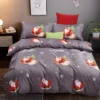 Christmas Santa Queen Size Quilt/Duvet Cover Set -Generic Christmas Store v493 mq 425 88303 00