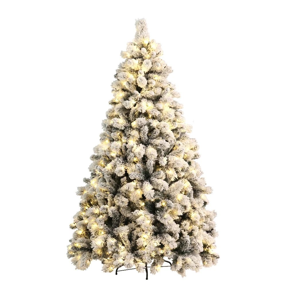 Jingle Jollys Christmas Tree 1.8M Xmas Tree With 350 LED Lights Snowy Tips 3 Jingle Jollys Christmas Tree 1.8M Xmas Tree With 350 LED Lights Snowy Tips