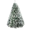 Jingle Jollys Christmas Tree 2.4M Xmas Trees Decorations Snowy 1500 Tips [3867277] -Generic Christmas Store xm tr full 8f gs 00