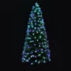 Jingle Jollys Christmas Tree 2.1M 7FT LED Xmas Multi Colour Lights Optic Fibre [4058491] -Generic Christmas Store xm tr led fo 7f rb 00