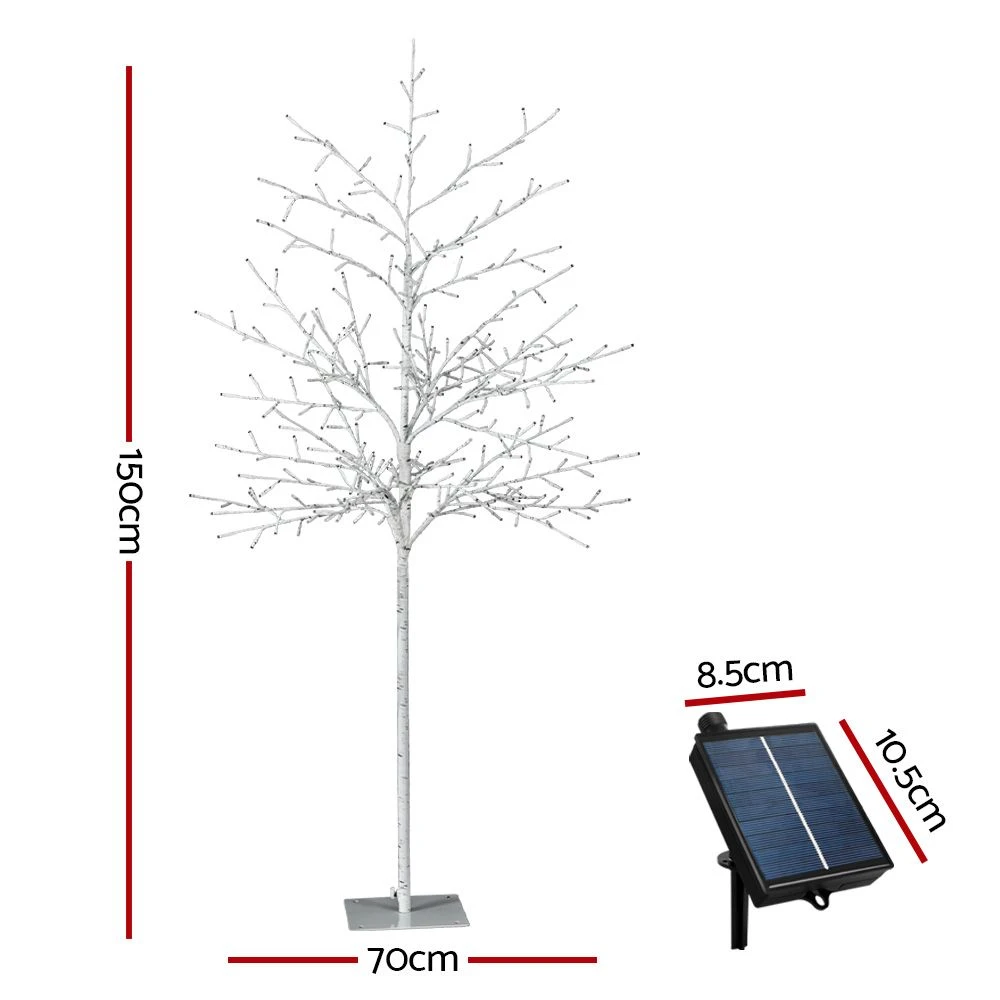 Jingle Jollys Solar Christmas Tree 1.5m Twigs 304 LED Lights Xmas Tree 4 Jingle Jollys Solar Christmas Tree 1.5m Twigs 304 LED Lights Xmas Tree - Image 2