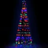 Jingle Jollys Solar Christmas Tree 3.6M 400 LED Xmas Tree Decor 8 Light Modes