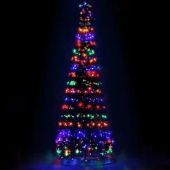 Jingle Jollys Solar Christmas Tree 3.6M 400 LED Xmas Tree Decor 8 Light Modes