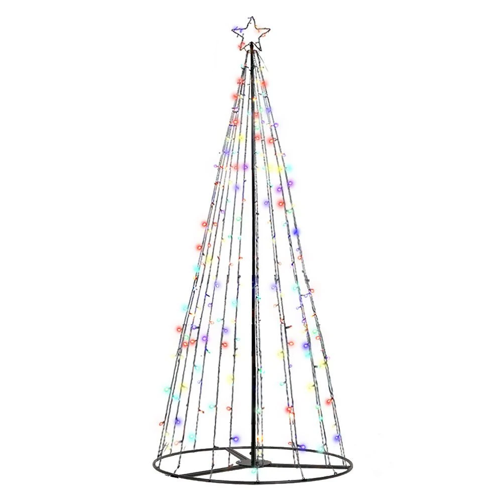 Jingle Jollys Solar Christmas Tree 3.6M 400 LED Xmas Tree Decor 8 Light Modes 5 Jingle Jollys Solar Christmas Tree 3.6M 400 LED Xmas Tree Decor 8 Light Modes - Image 3