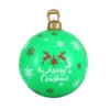 Jingle Jollys Christmas Inflatable Ball Bauble 60cm Outdoor Decoration Green 1 Jingle Jollys Christmas Inflatable Ball Bauble 60cm Outdoor Decoration Green -Generic Christmas Store xmas inf bauble green 88780 00