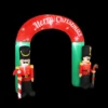 Jingle Jollys Christmas Inflatable Archwary Nutcracker 3M Illuminated Decorations 1 Jingle Jollys Christmas Inflatable Archwary Nutcracker 3M Illuminated Decorations -Generic Christmas Store xmas inf door nut 10ft 88784 00