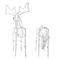 GENERIC Jingle Jollys Christmas LED Motif Lights Rope Reindeer Waterproof Solar Powered 7 GENERIC Jingle Jollys Christmas LED Motif Lights Rope Reindeer Waterproof Solar Powered -Generic Christmas Store xmas mot 2deers mov wh 02