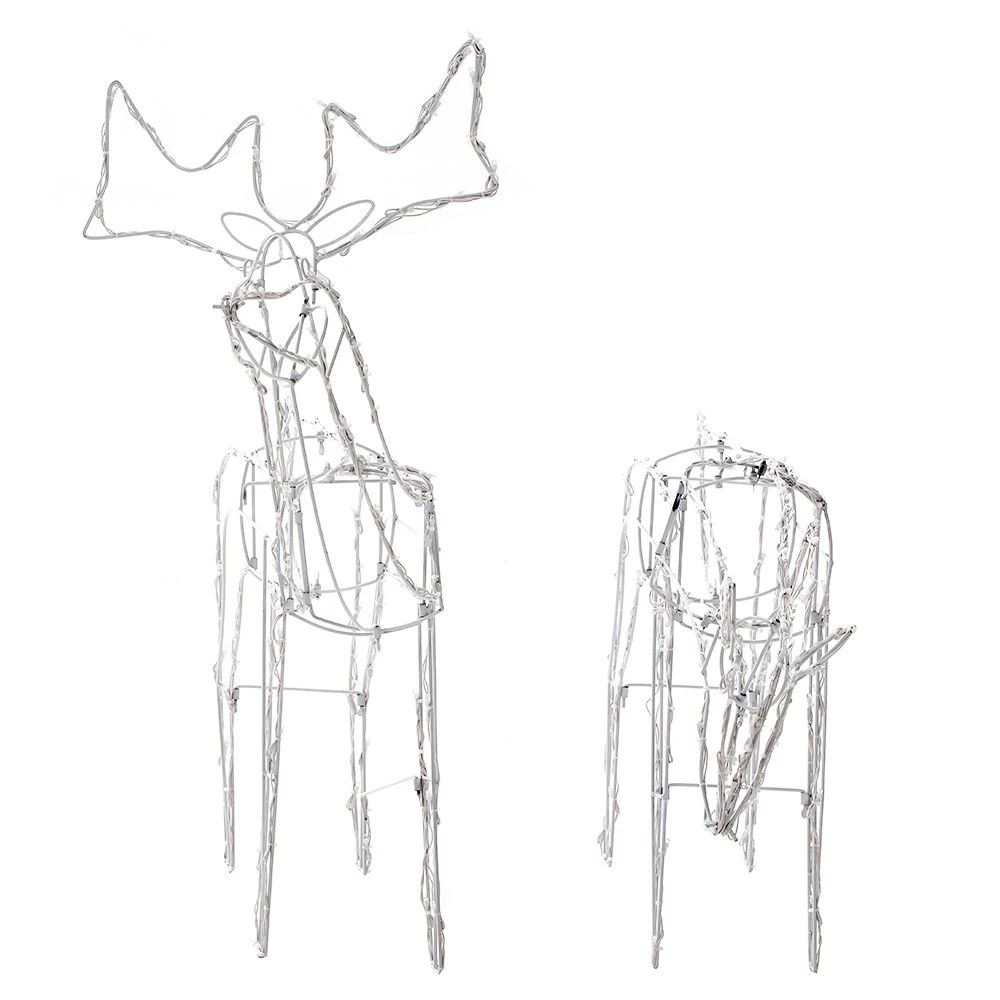 GENERIC Jingle Jollys Christmas LED Motif Lights Rope Reindeer Waterproof Solar Powered 5 GENERIC Jingle Jollys Christmas LED Motif Lights Rope Reindeer Waterproof Solar Powered - Image 3