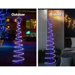 GENERIC Jingle Jollys Christmas Lights 188cm Tree 288 LED Decorations -Generic Christmas Store xmas mot tree 18 mc 02